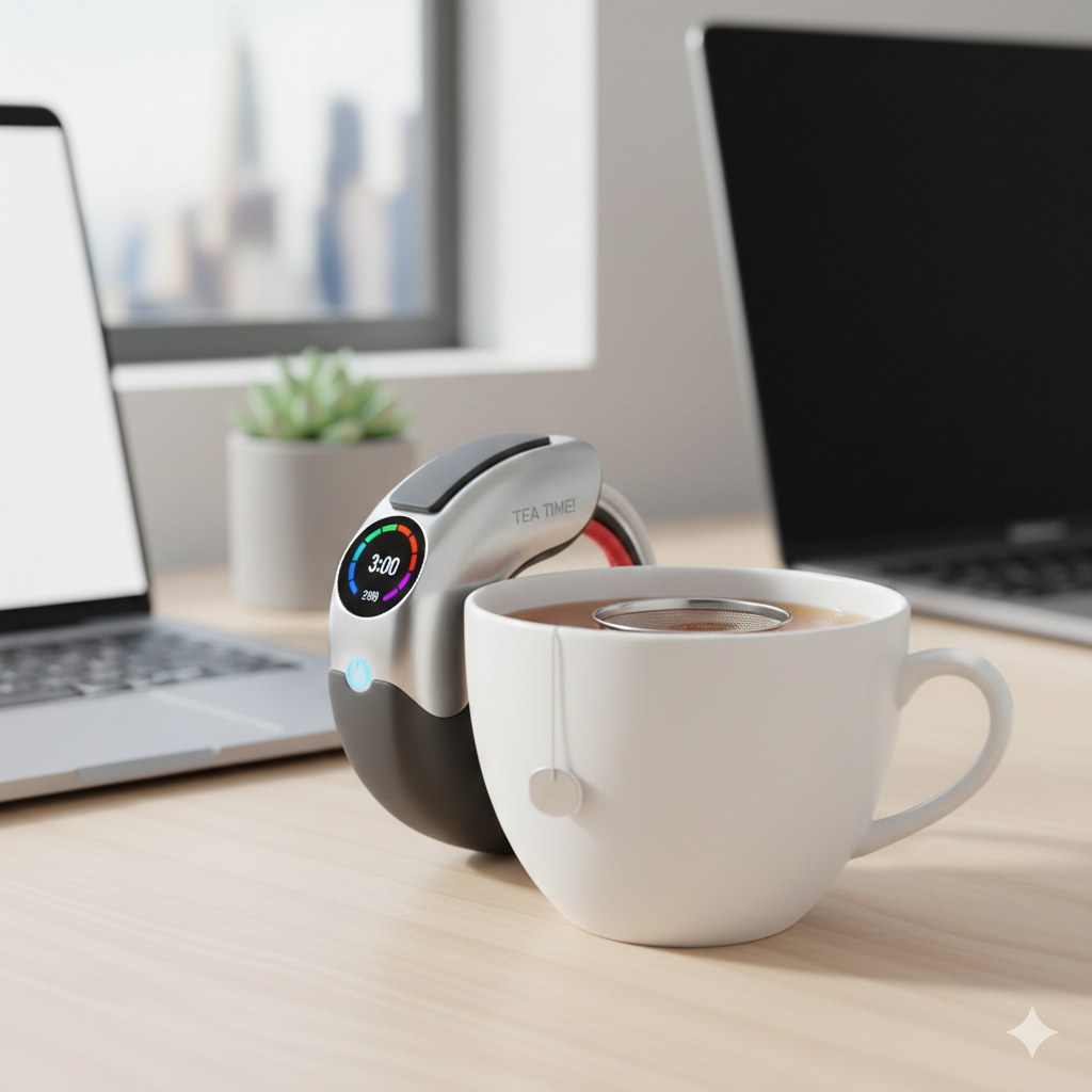 Smart Tea Timer Clip